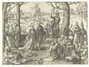 La vida mundana de María Magdalena De dans van María Magdalena de Lucas van Leyden
