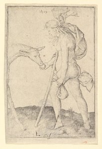 Mujer con el ciervo