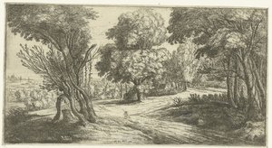 paisaje forestal de Lucas van Uden