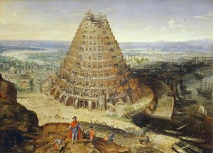 La Torre de Babel ... de Lucas van Valckenborch