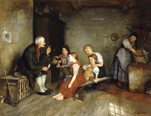 El narrador de cuentos de Lucia Mathilde von Gelder