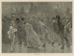 Escarcha y niebla (litografía) de Lucien Davis