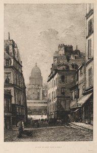 Rue du Haut Pavé en París