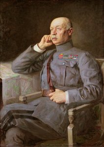 Retrato del mariscal francés Fayolle Emile