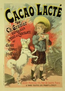 Reproducción de un cartel publicitario 