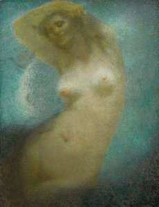 The Moonlight Sonata; La Sonate au Clair de Lune, c. 1925 (óleo sobre lienzo)