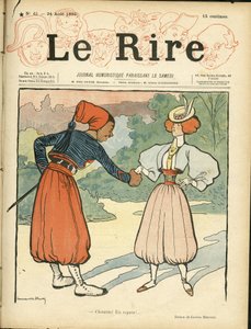 Portada de "Le Rire" de Lucien Metivet