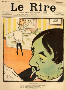 Caricatura humorística de la portada de 