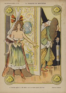 La Marquesa de Montespan, Ilustración para Le Rire de Lucien Metivet