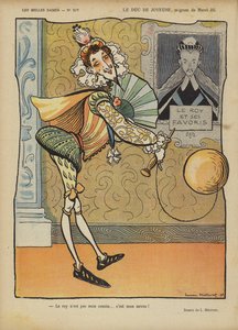 Le Duc De Joyeuse, Ilustración para Le Rire