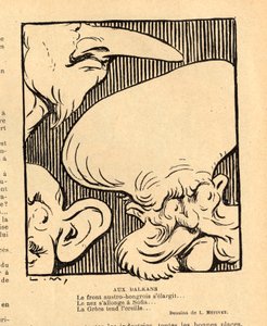 Le Rire rouge, Satírico en N&B de Lucien Metivet