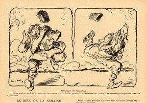 Le Rire rouge, Satírico en N&B
