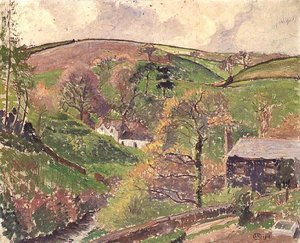 Valle de Blackpool de Lucien Pissarro