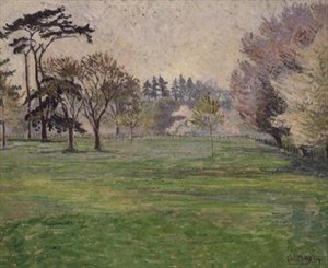 Flor, sol y niebla: Chipperfield de Lucien Pissarro