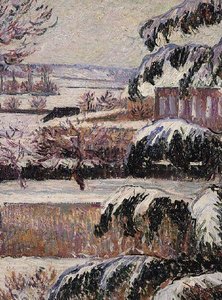 Impresión de nieve, Eragny
