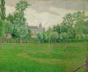 La iglesia de Gisors de Lucien Pissarro