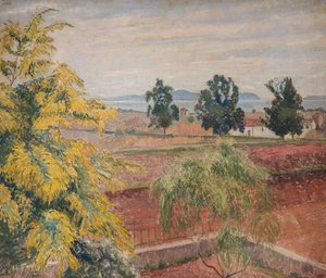 Mimosa Lavendou de Lucien Pissarro