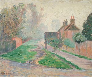 Mañana de noviembre, Epping de Lucien Pissarro