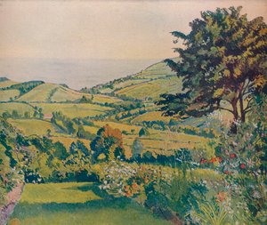 Vista del mar, Fishponds, 1915, c1932 de Lucien Pissarro