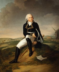 Retrato de François Christophe Kellerman 1735-1820 (óleo sobre lienzo) de Lucile Fouillon Vachot