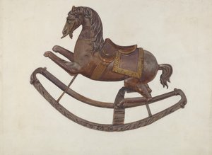 Caballo mecedor de Lucille Chabot