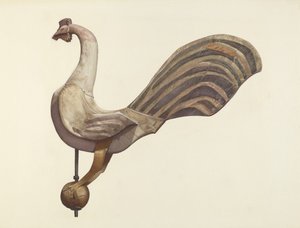 Veleta de gallo de Lucille Chabot
