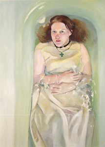 Chica en la bañera, 2004 (óleo sobre lienzo)