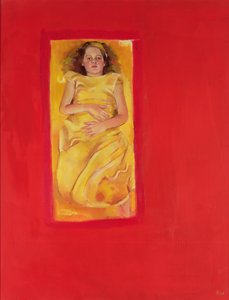 Chica en la cama, 2004 (óleo sobre lienzo)