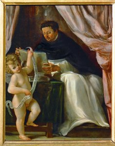 El dominico San Vicente Ferrer y el ángel ... de Lucio massari