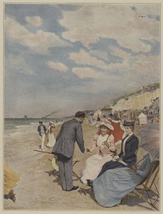 En Etretat, la temporada estaba en pleno apogeo de Lucius Rossi