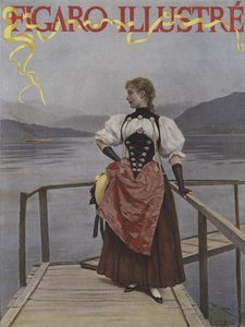 En Suisse. Portada de Le Figaro Illustré, julio de 1893 de Lucius Rossi