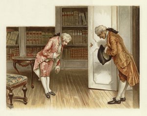 Ilustración para The School for Scandal de Lucius Rossi