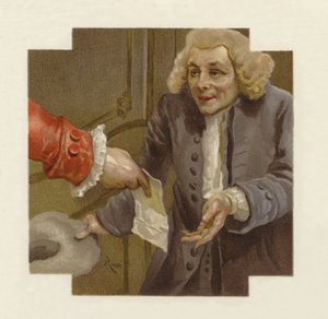 Ilustración para La escuela de escándalo