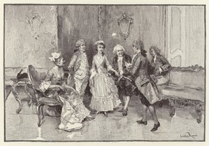 Ilustración para La escuela del escándalo de Lucius Rossi