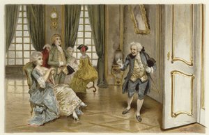 Ilustración para La escuela del escándalo de Lucius Rossi