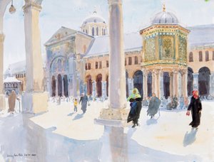 La Gran Mezquita Omeya, Damasco, Siria, 2019 de Lucy Willis