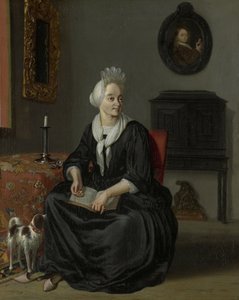 Anna de Hooghe (1645-1717). La cuarta esposa del pintor de Ludolf Bakhuysen