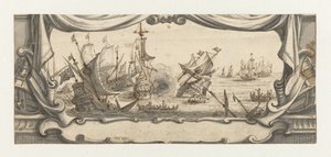 Batalla naval en un cartucho
