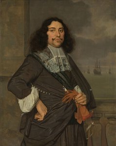 Jan van Nes (1631-80), vicealmirante de Holanda y Frisia Occidental de Ludolf de Jongh