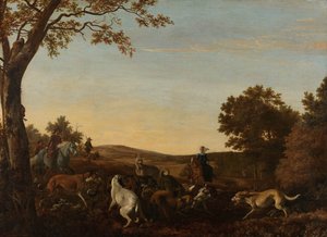 La caza del zorro de Ludolf de Jongh