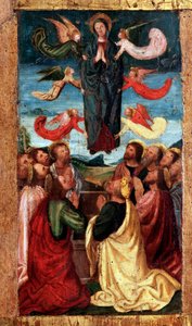 Misterios del Rosario: Asunción de la Virgen de Ludovico Brea