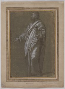 Figura masculina de pie, c. 1610 de Ludovico Cardi Cigoli