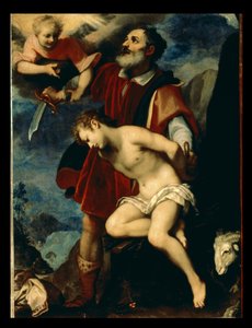 El sacrificio de Isaac de Ludovico Cardi Cigoli