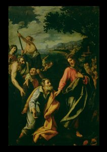 La tercera aparición de Cristo a Pedro de Ludovico Cardi Cigoli