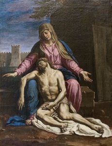 Piedad de Ludovico Carracci