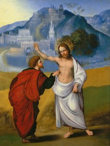 La incredulidad de Santo Tomás, ca 1521