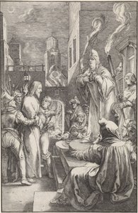 Cristo ante Caifás La Pasión (título de la serie) de Ludovicus Siceram