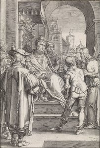 Cristo ante Pilato La Pasión (título de la serie) de Ludovicus Siceram