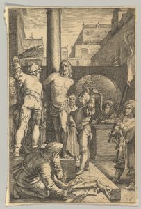 La flagelación, de La Pasión de Cristo