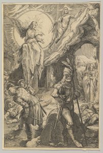 La Resurrección, de La Pasión de Cristo, ca. 1623 de Ludovicus Siceram
